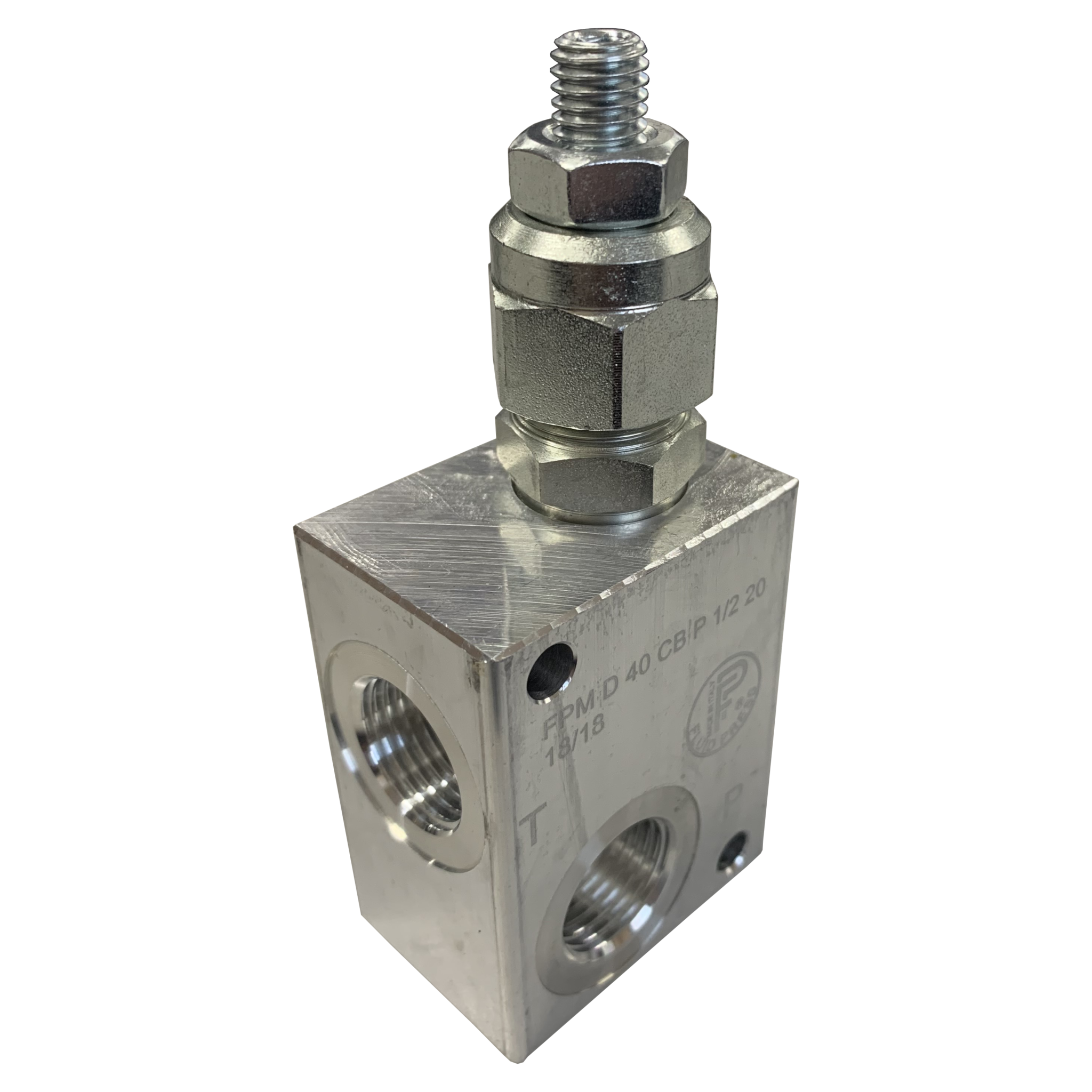 1 2 BSP Pressure Relief Valve 80 L Min 5 To 50 Bar Pressure