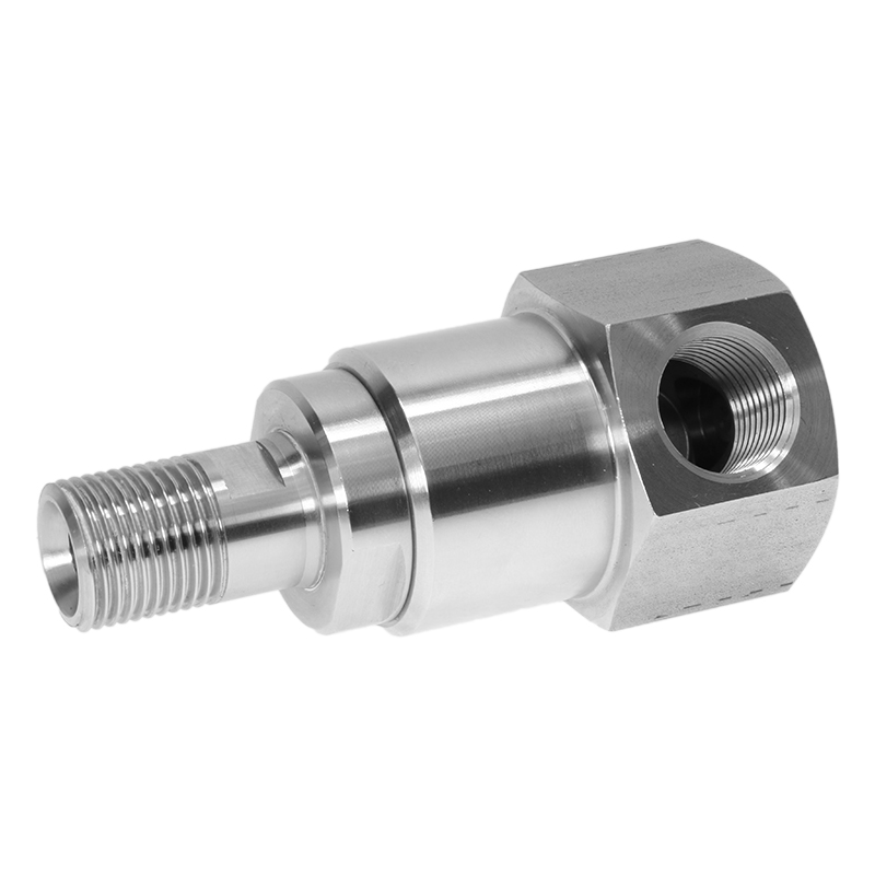 Holmbury Stainless Steel 90° Permanent Swivel Couplings Hydraulic
