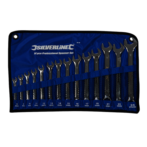 Combination Spanner 14 Piece Set - Hydraulic Megastore