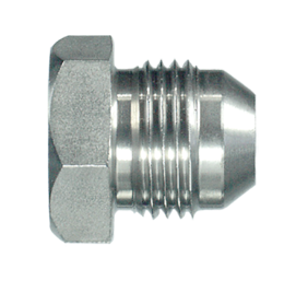 Stainless Steel Jic Plug - Hydraulic Megastore