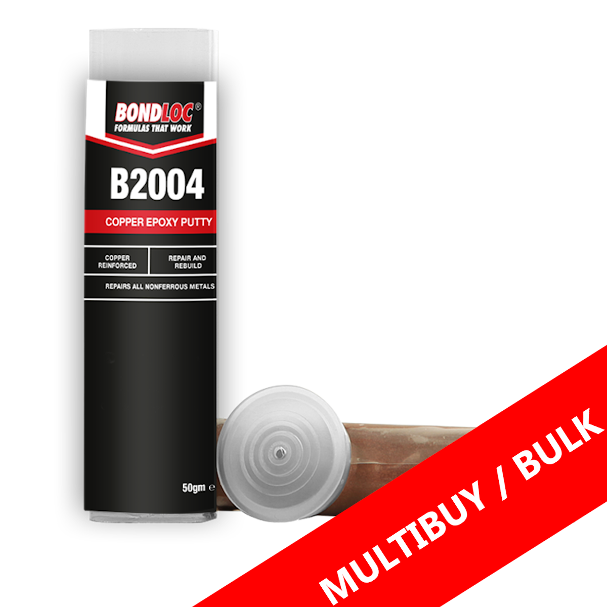 B2004 Copper Epoxy Putty Stick Hydraulic Megastore