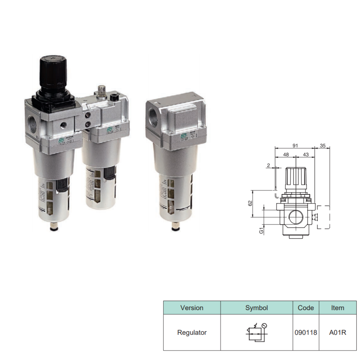 Pressure Regulator 1" Hydraulic Megastore