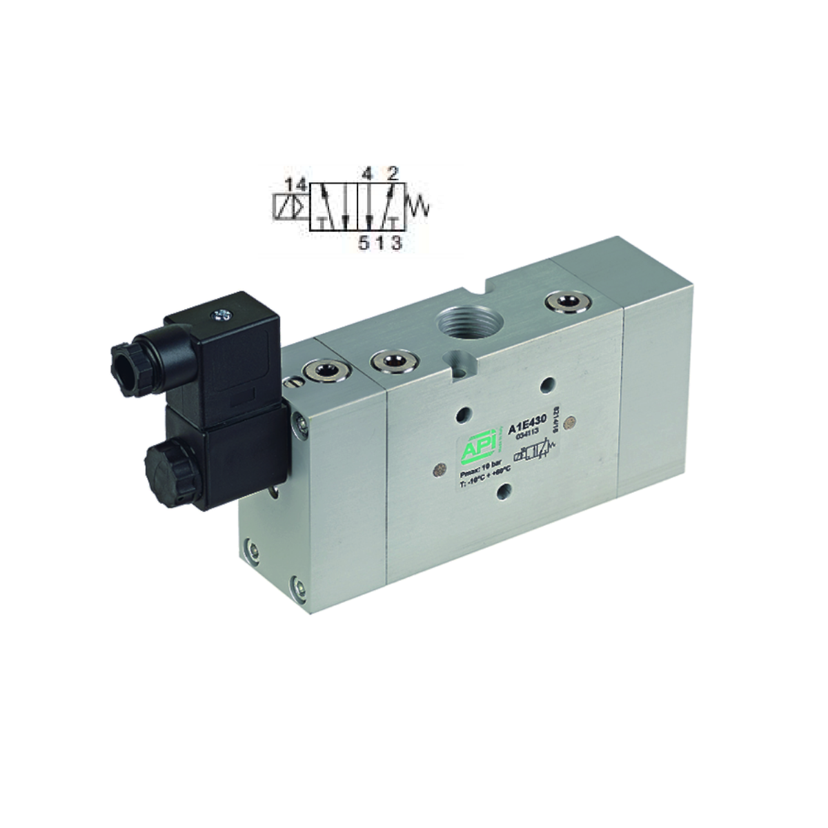 1/2” 5/2 Solenoid/Spring Electrically Operated Valve Hydraulic Megastore