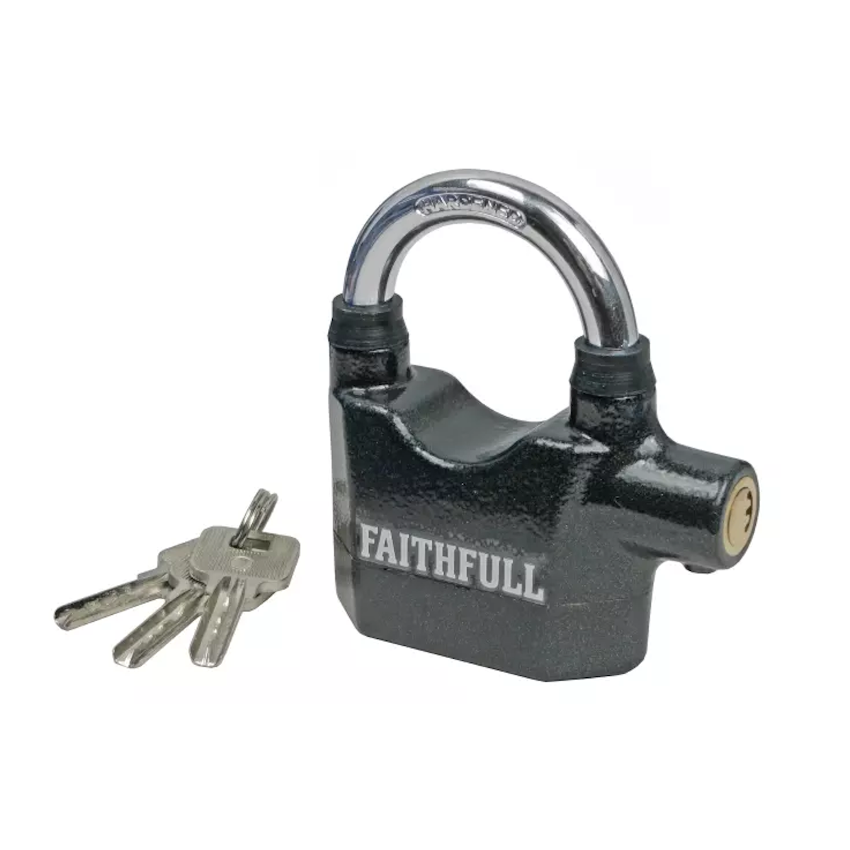 Padlock with Security Alarm 70mm Hydraulic Megastore