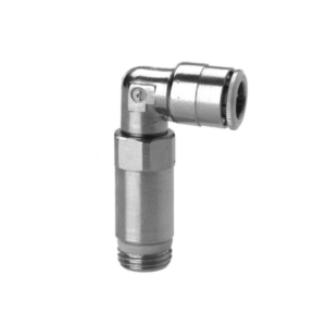 Push In Fitting Extended Swivel Elbow