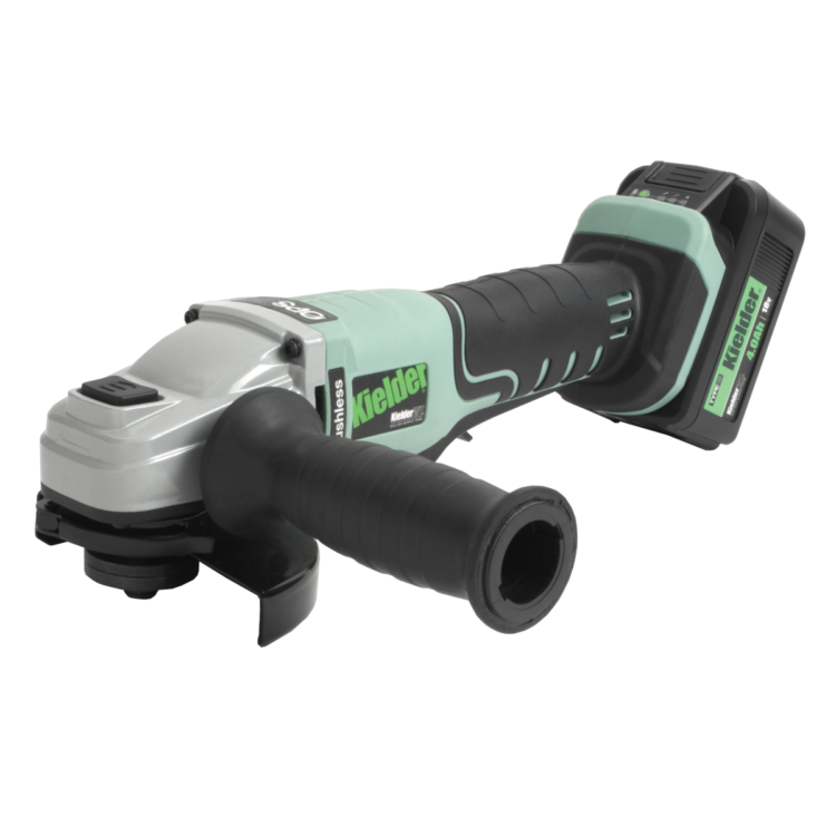 Kielder KWT 007 02 18v Angle Grinder 2 x 4.0Ah Li Ion