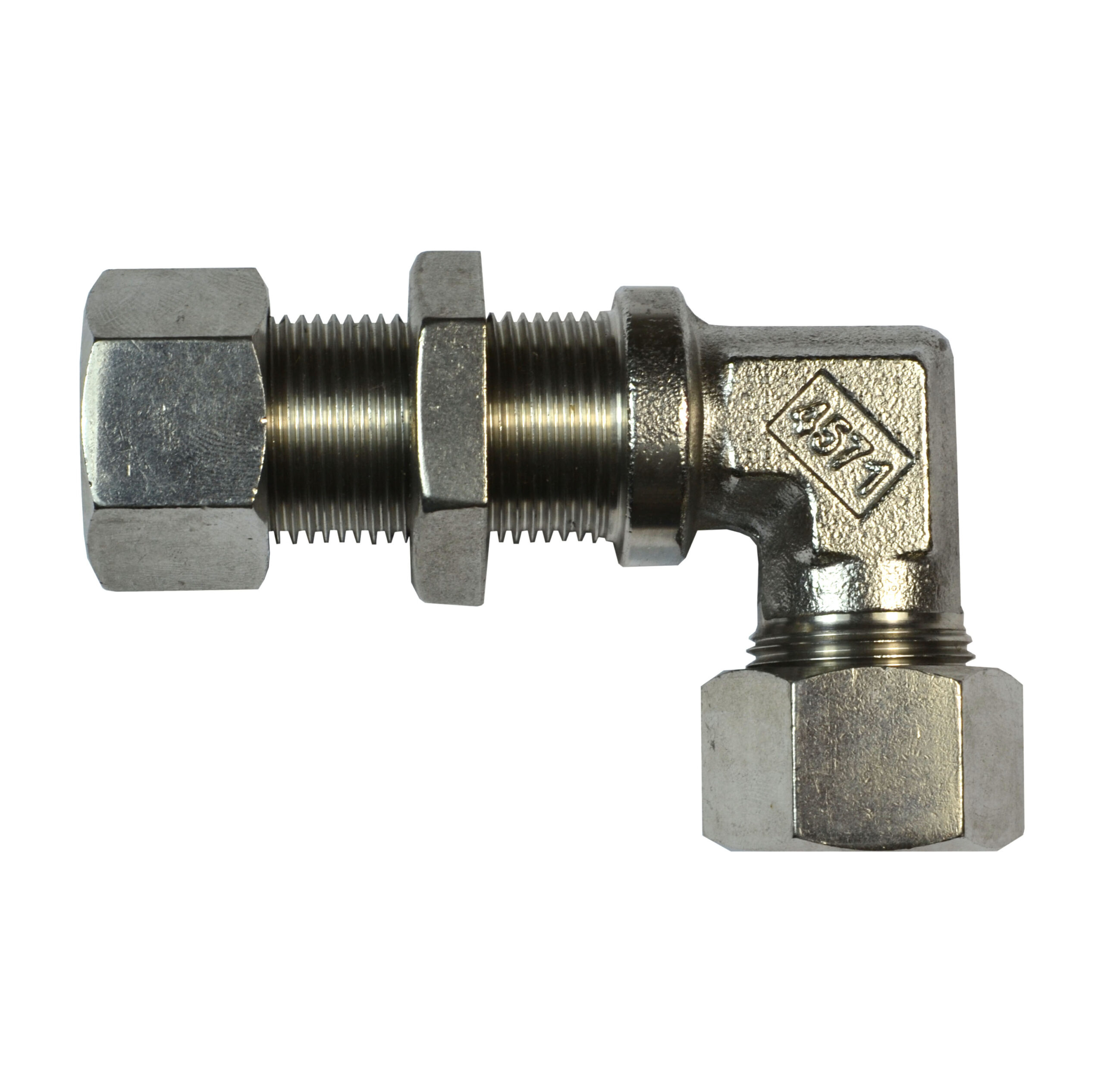 Compression Bulkhead Coupling Fitting 15mm