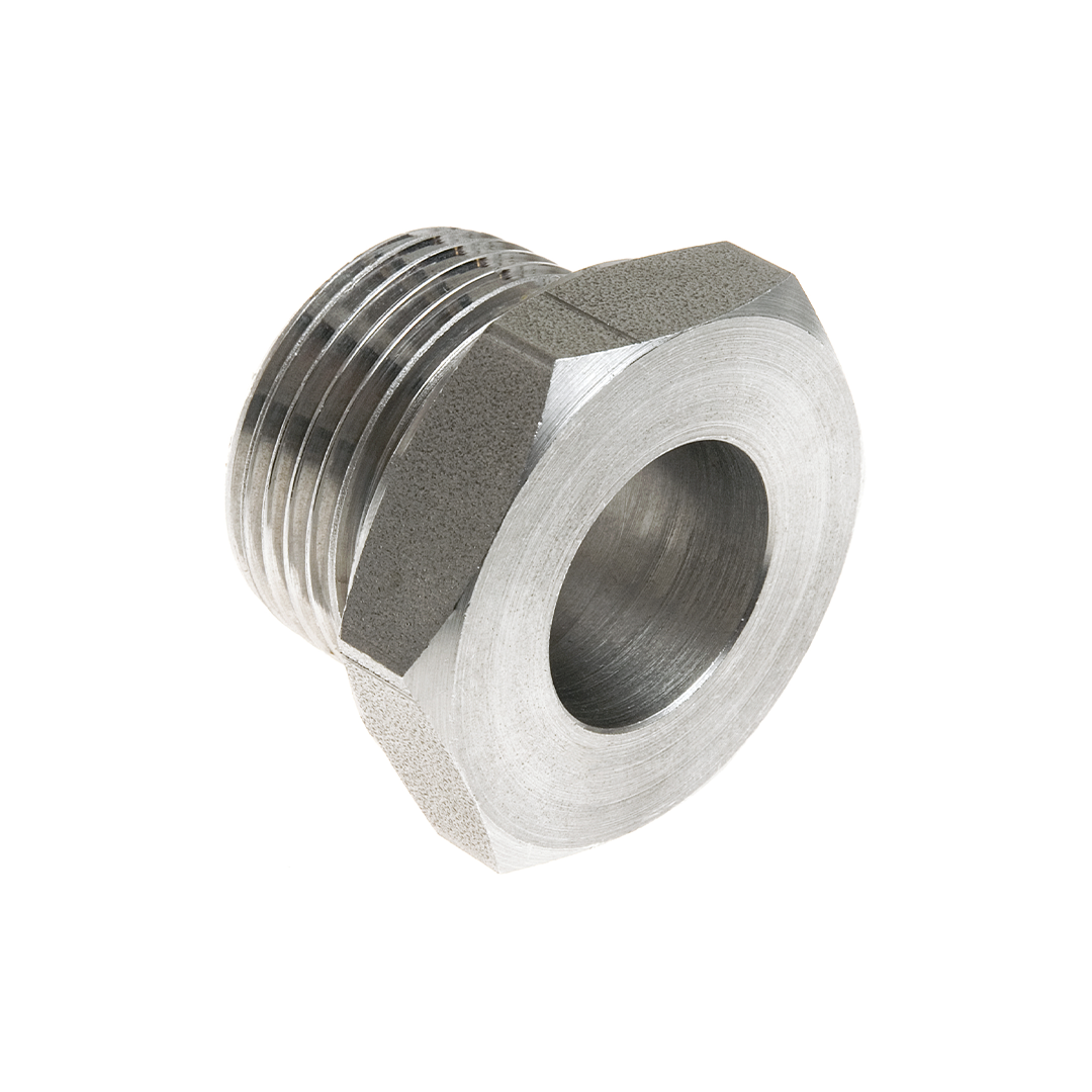 Threaded Port - Male With Spanner Flats | Hydraulic Megastore