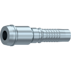 Poclain male flange