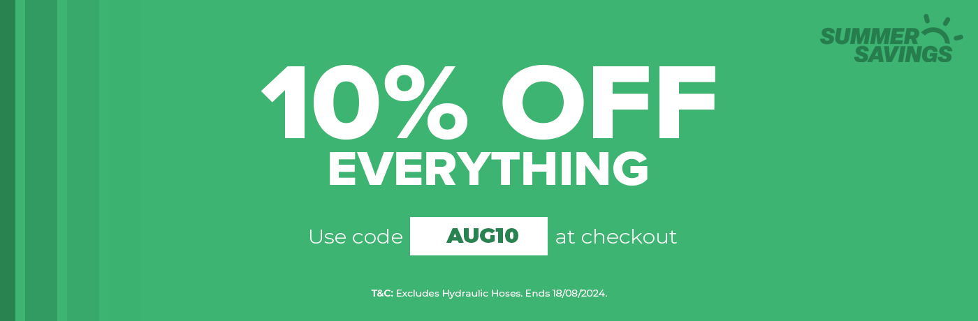 10% off everything with coded AUG10