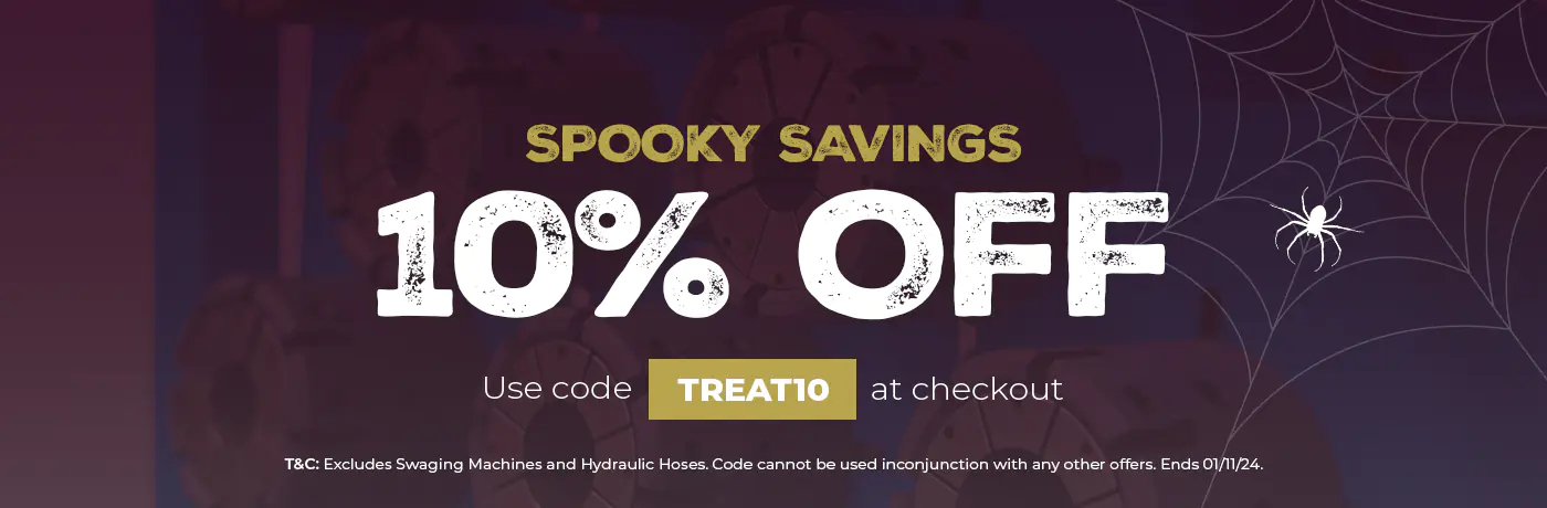 halloween savings with 10% off everything