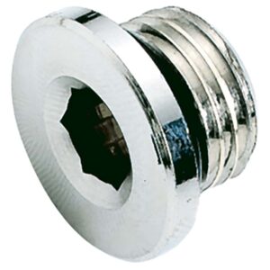 Blanking Plug With Hexagon Recess - BSPP Male - FKM O-Ring