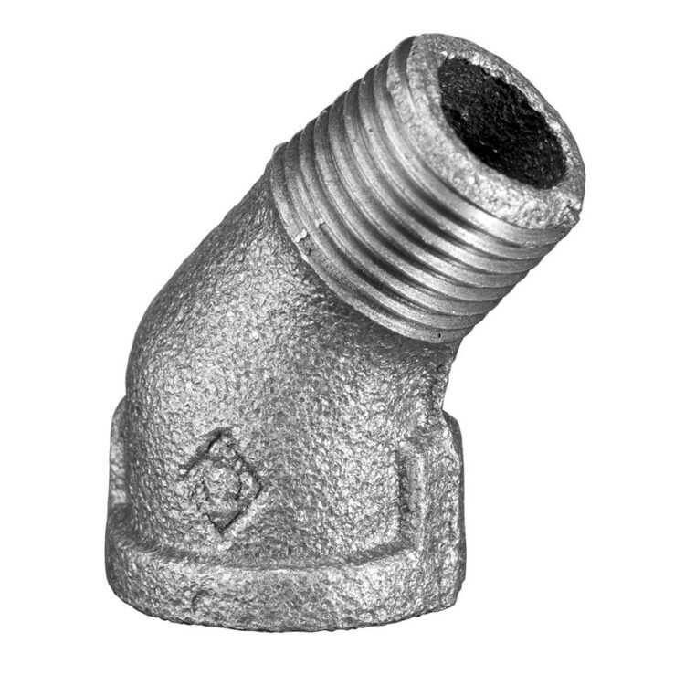 M156G 1 GALV MI 45 DEG M&F ELBOW