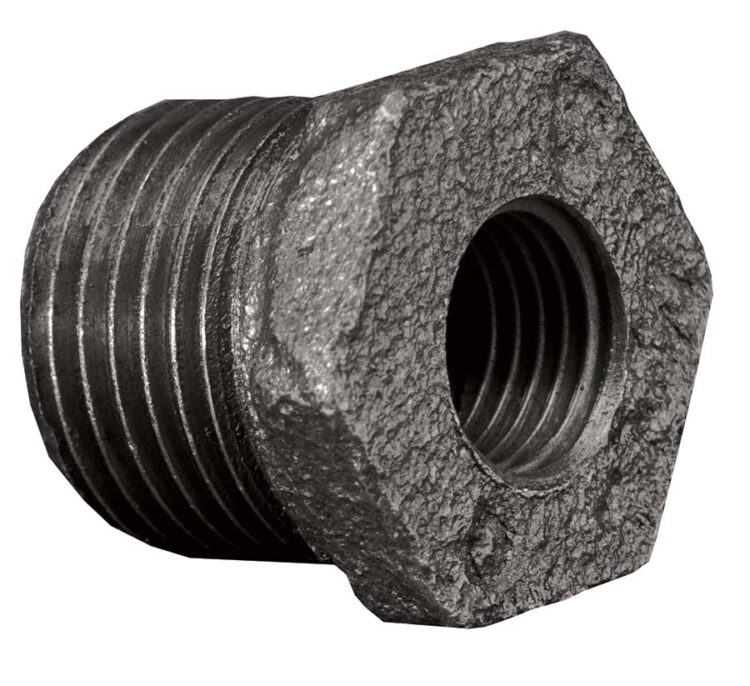 M140B 3/4X1/4 BLACK MI HEX BUSH