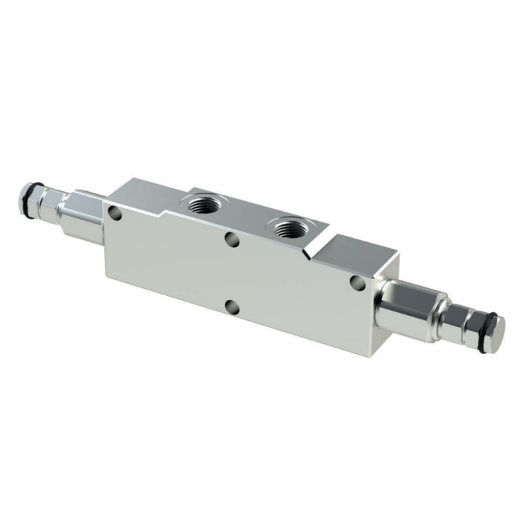 1/2" BSP Dual Over Centre Valve - 30 to 210 bar adjustment range